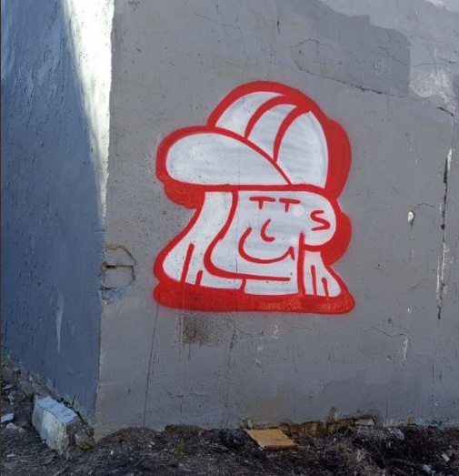 a picture of a cool graffiti character